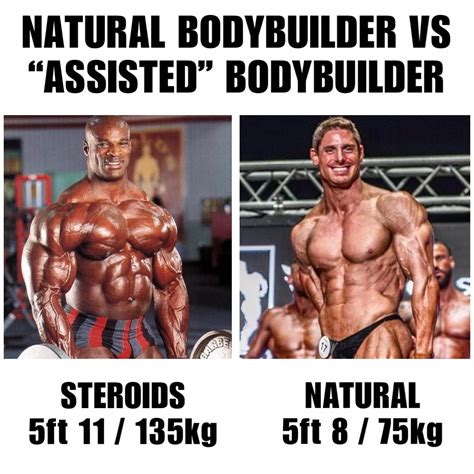 steroids vs natty